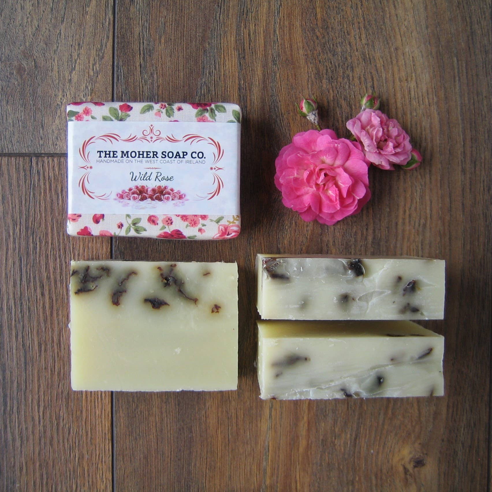 The Moher Soap Co. - Wild Rose Soap | Putti Fine Furnishings Canada