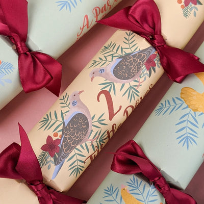"The Twelve Days of Christmas" Handmade Christmas Crackers