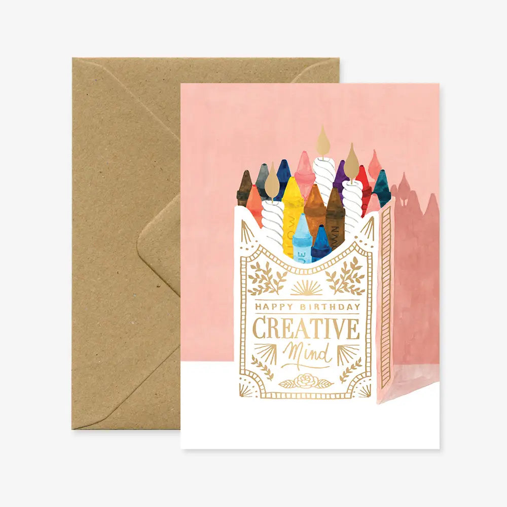 Creative Mind "Happy Birthday" Card | Putti Celebrations
