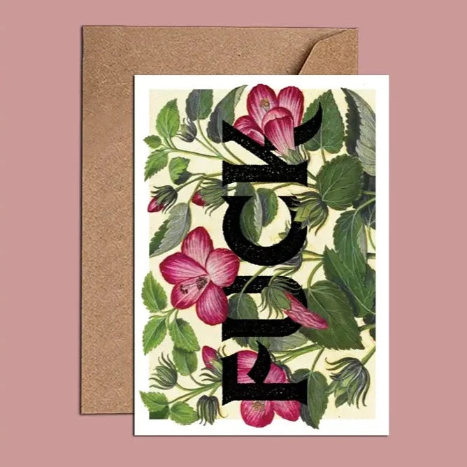 "Fuck" Rude Posh Card | Putti Celebrations
