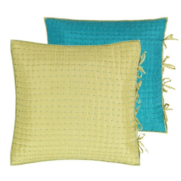 Designers Guild Quilt Chenevard Turquoise & Pistachio, DG-Designers Guild, Putti Fine Furnishings