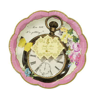 Truly Alice Dainty Plates - Small -  Party Supplies - Talking Tables - Putti Fine Furnishings Toronto Canada - 2