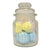 Small Ribbed Glass Candy Jar