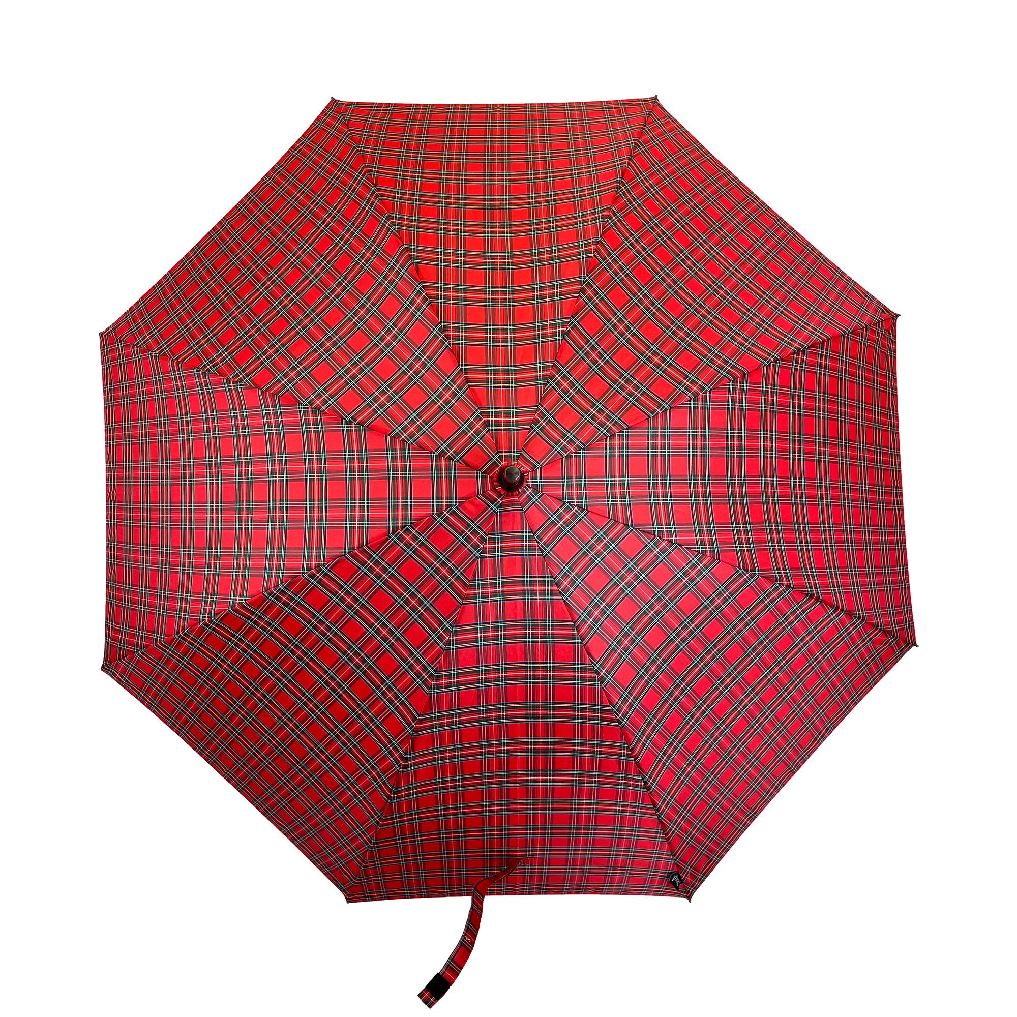 Everyday Tartan Stick Umbrella - Red