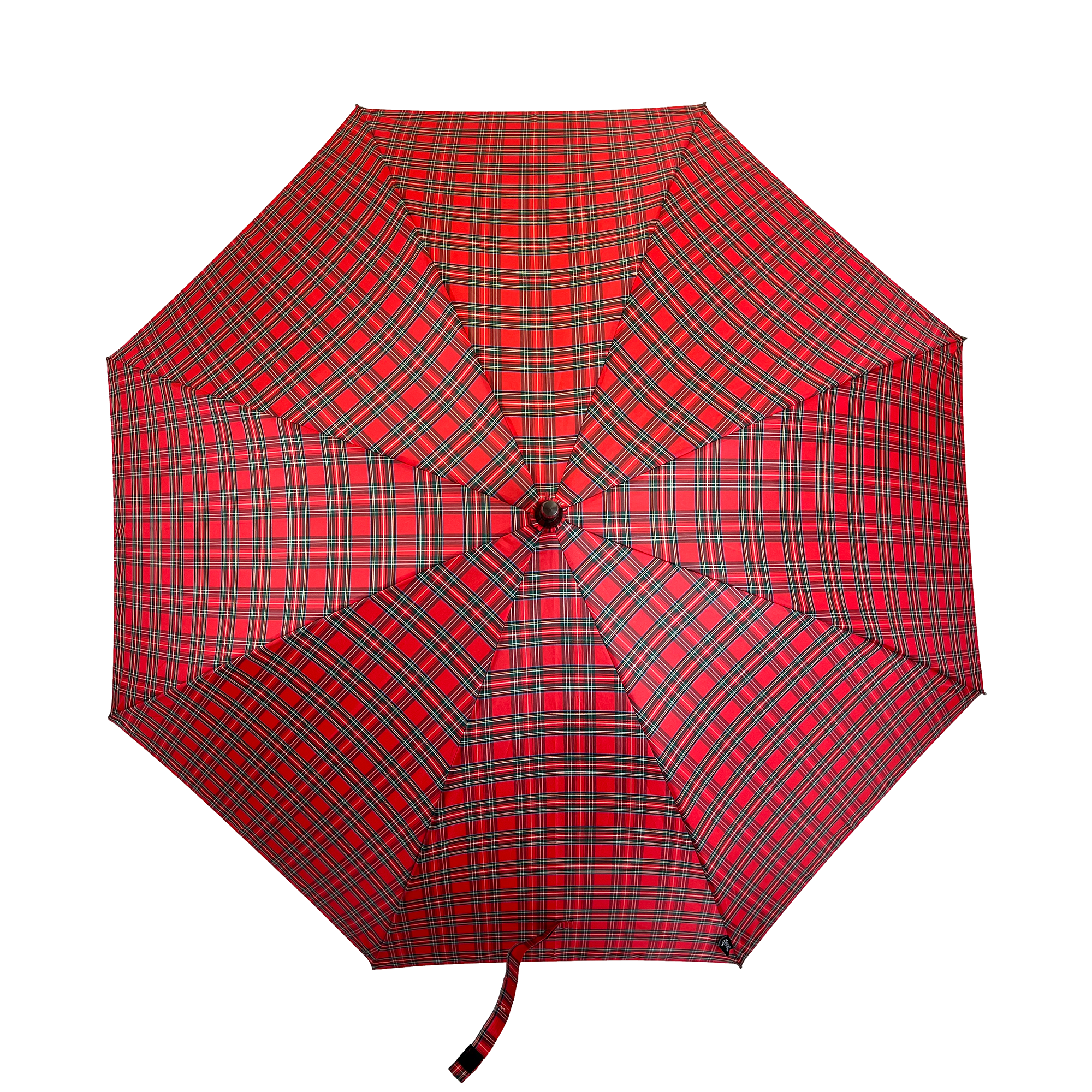 Tartan Stick Umbrella - Red