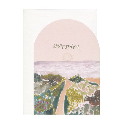 'Wildly Grateful' Thank You Card