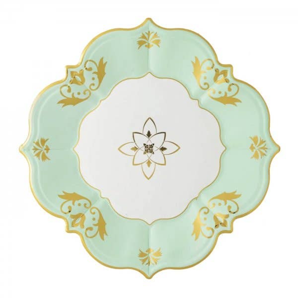 Iznik Floral Mint Lunch Plate