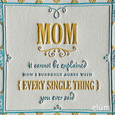 Mom's Bouquet Greeting Card, ED-Ellum Design, Putti Fine Furnishings