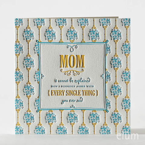  Mom's Bouquet Greeting Card, ED-Ellum Design, Putti Fine Furnishings