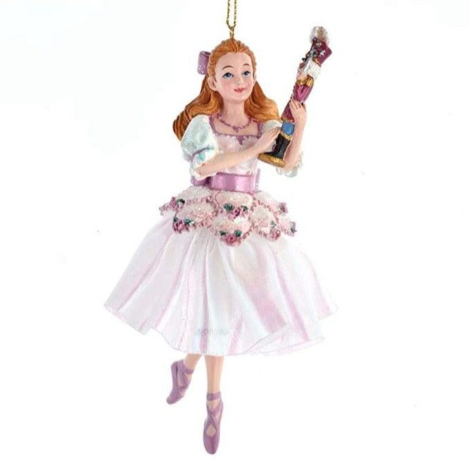 Kurt Adler Nutcracker Clara Ornament | Putti Christmas