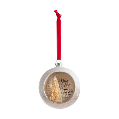 Dear You Cloche Ornament - Mom | Putti Christmas Canada