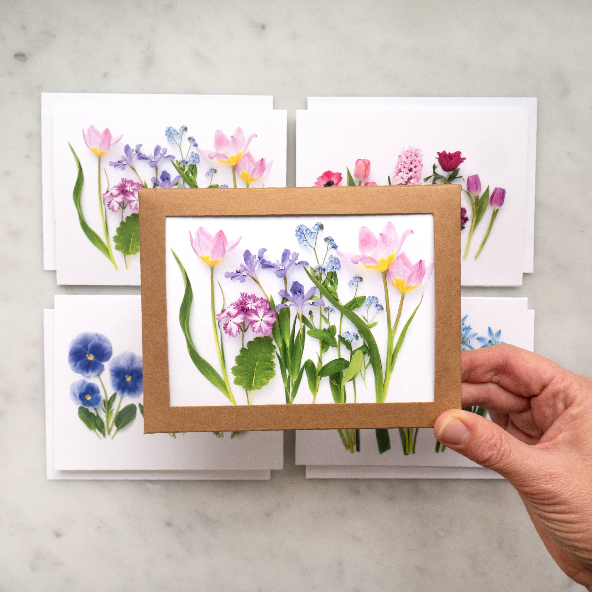 Pastel Spring Card Set