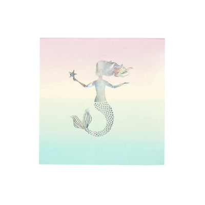 "We Heart Mermaids" Napkins - Small, TT-Talking Tables, Putti Fine Furnishings