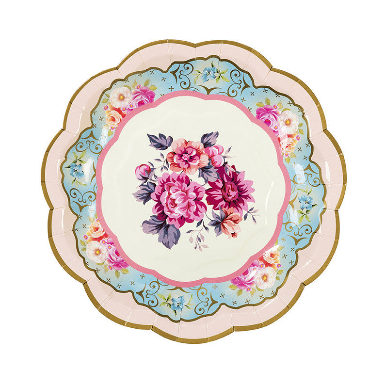 Truly Scrumptious Vintage Paper Plates -  Party Supplies - Talking Tables - Putti Fine Furnishings Toronto Canada - 1