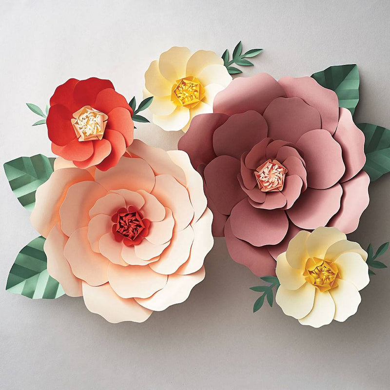 Big Bloom Paper Flowers Kit | Putti Fine Furnishings