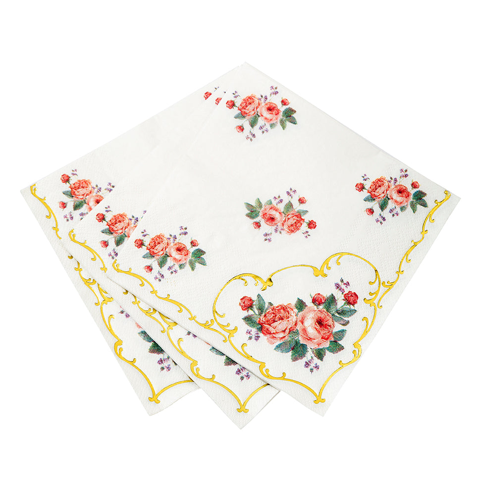 Truly Chintz Paper Napkins - Lunch, TT-Talking Tables, Putti Fine Furnishings