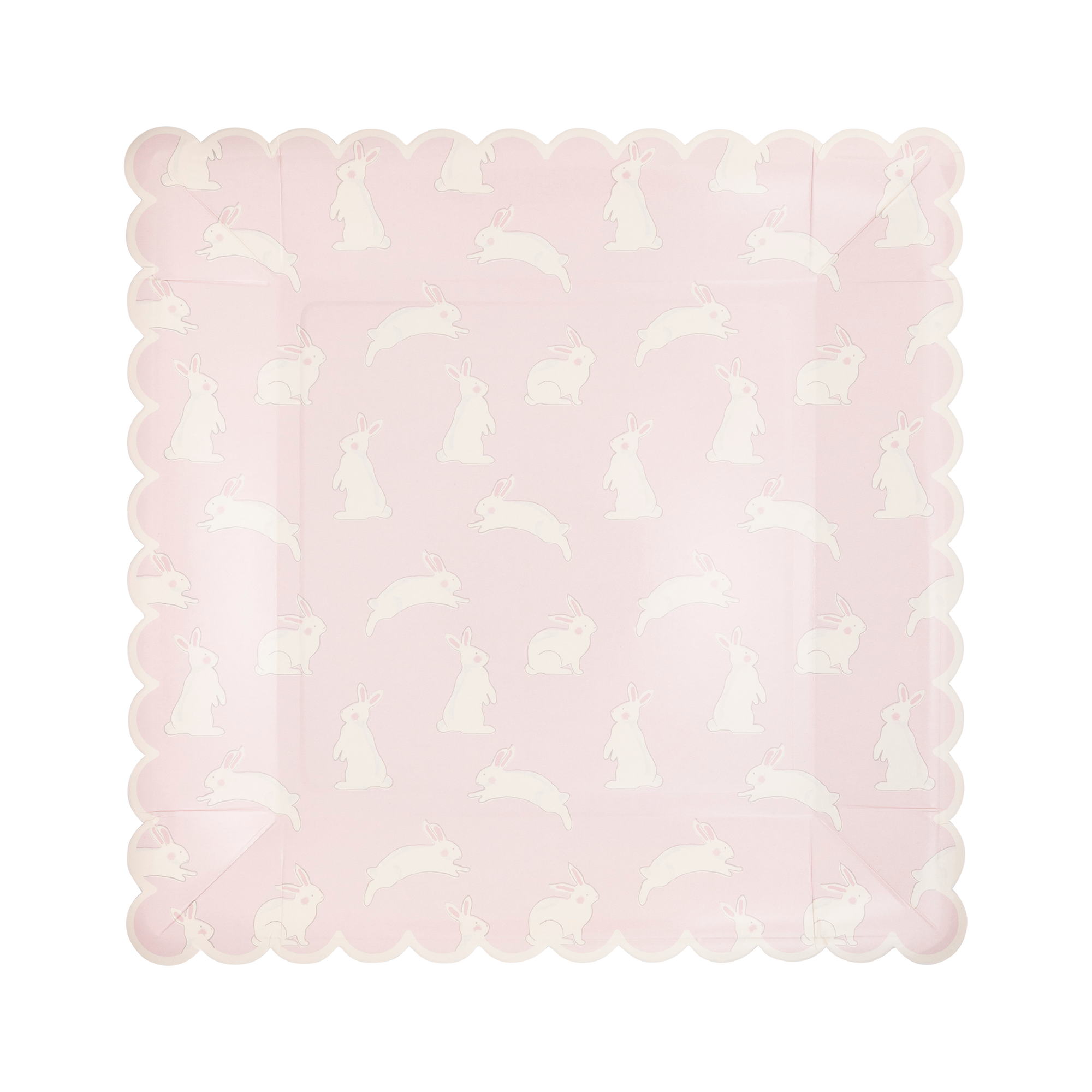 Bunny Pattern Paper Plate