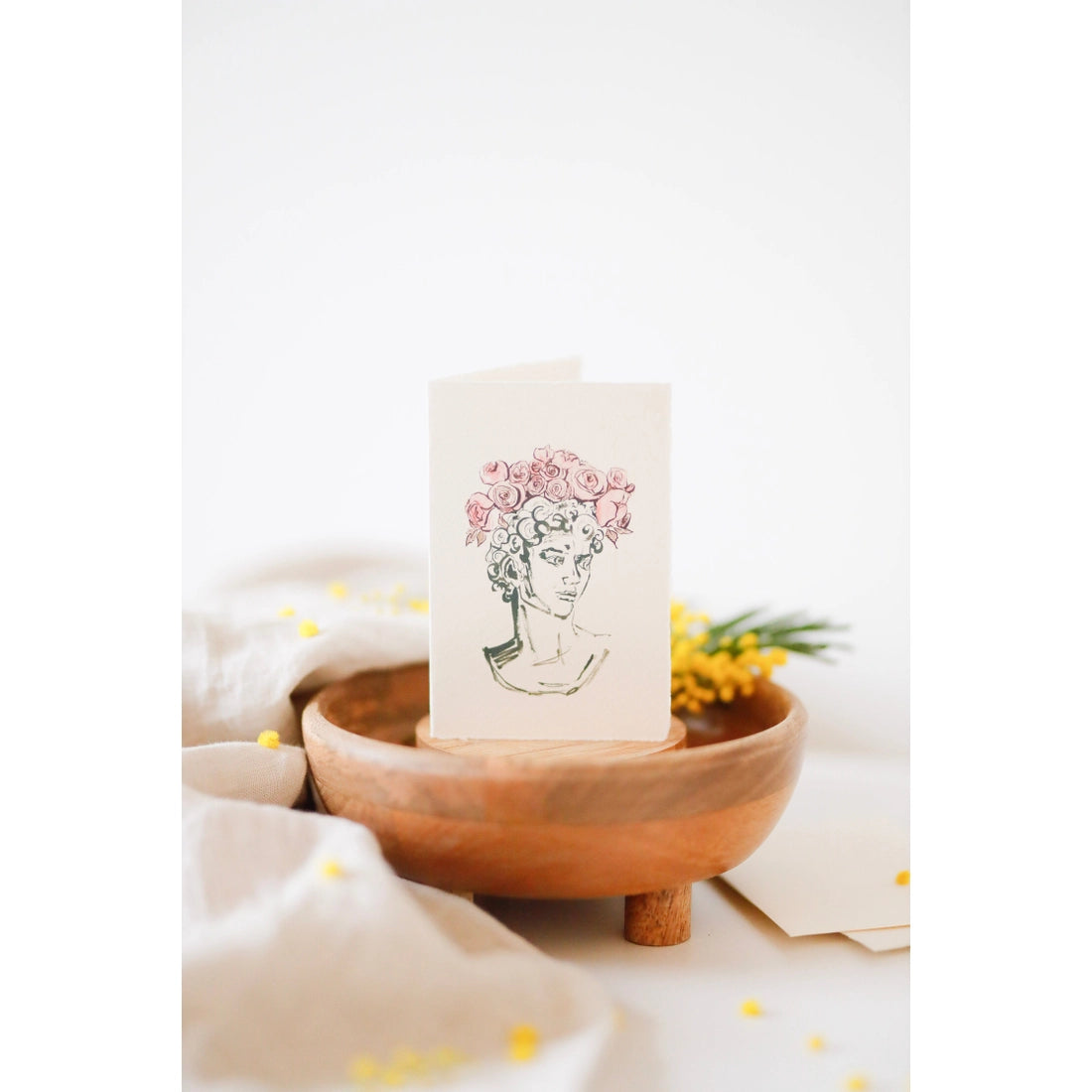 Vase of David Greeting Card
