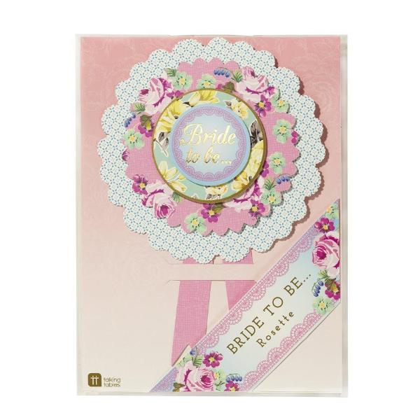 Truly Hen Party "Bride to Be" Rosette, TT-Talking Tables, Putti Fine Furnishings