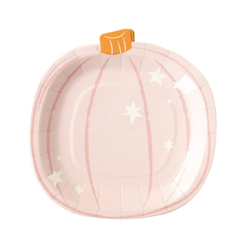 Ghoul Gang Pumpkin Shaped Paper Plate | Putti Halloween Party Supplies