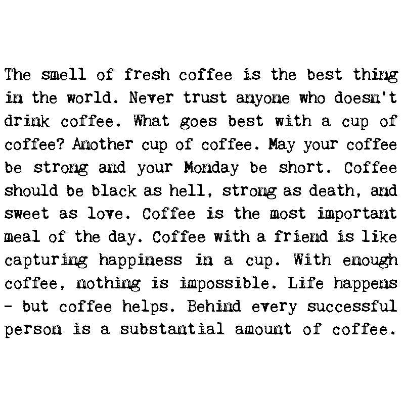 Coulson Macleod Coffee-holic Foiled Birthday Card | Putti Fine Furnishings