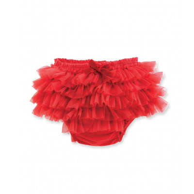 Mud Pie Star Red Ruffle Chiffon Bloomer, TC-Two's Company, Putti Fine Furnishings