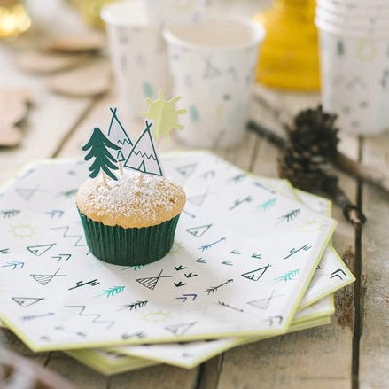 Meri Meri "Let's Explore" Paper Plates - Large