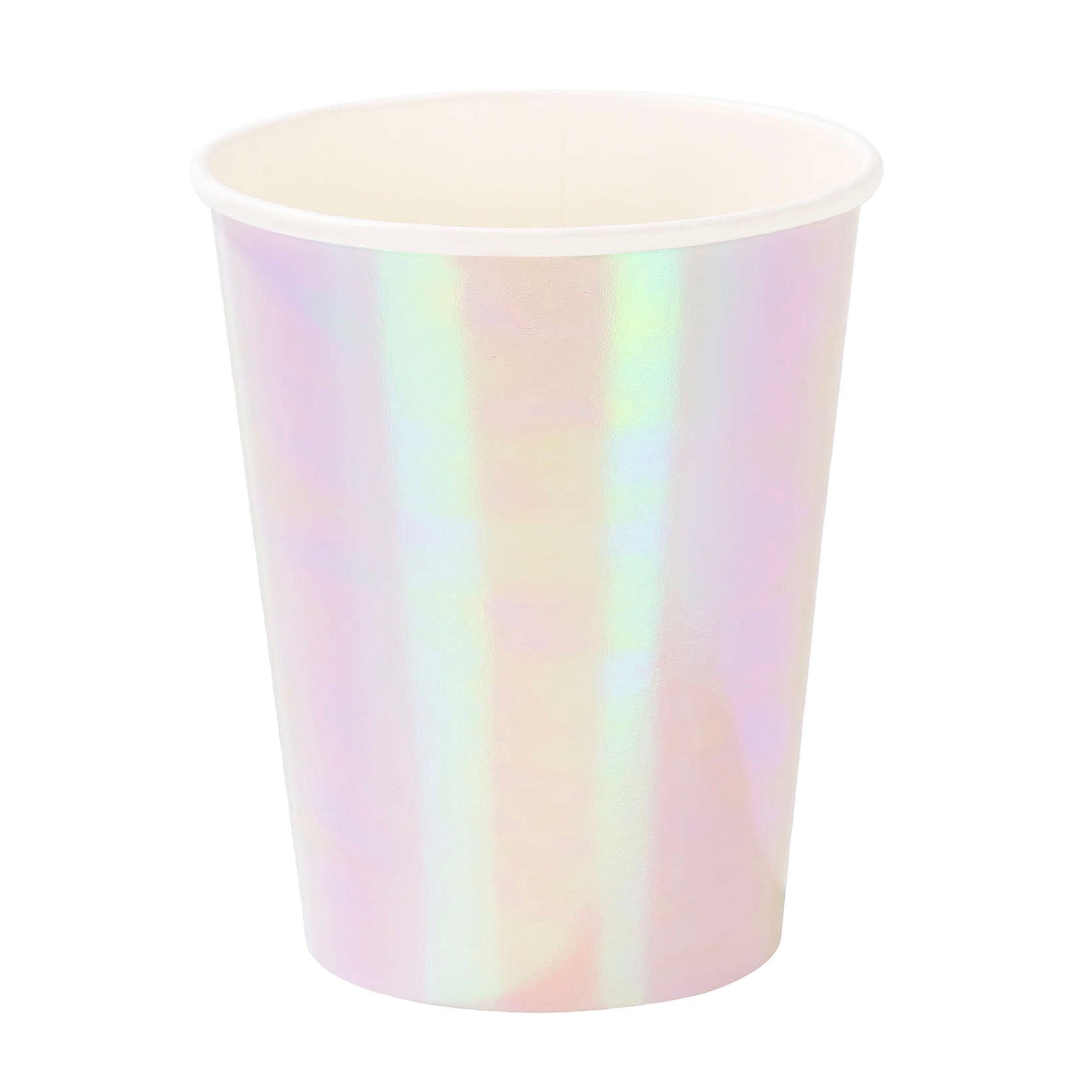 "We Heart Pastel" Iridescent Paper Cups