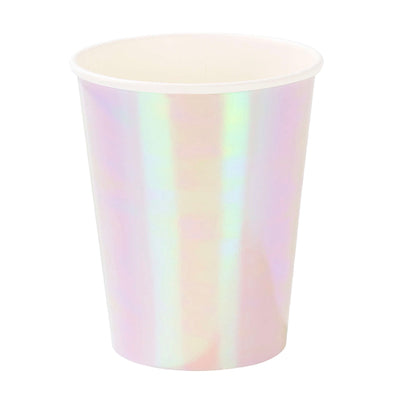 "We Heart Pastel" Iridescent Paper Cups