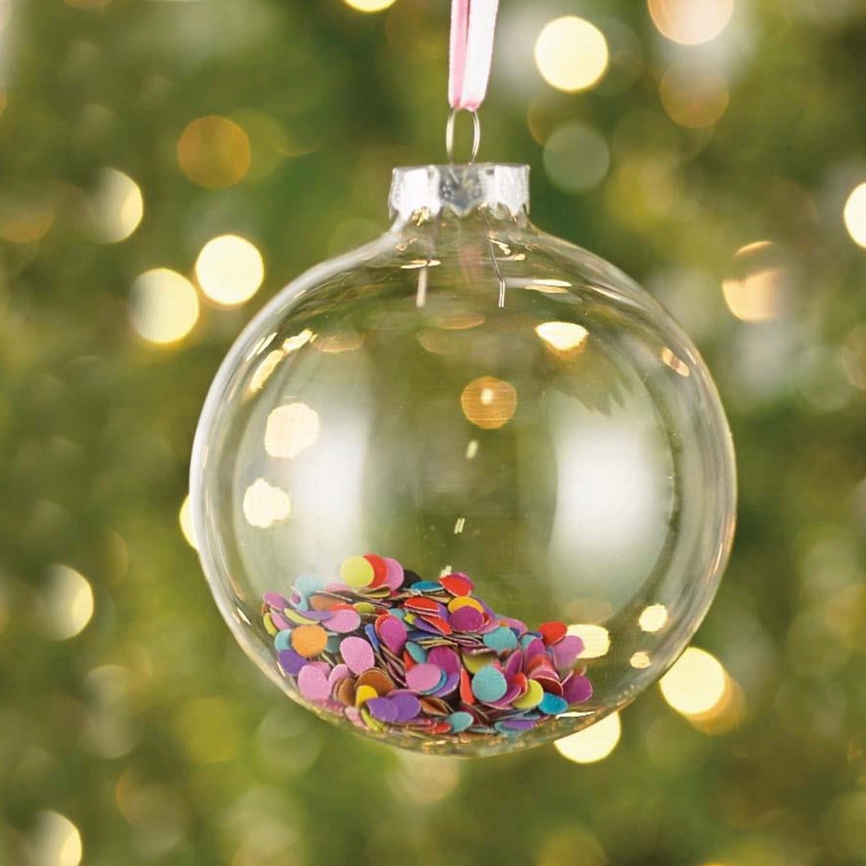 Confetti Ball Ornament