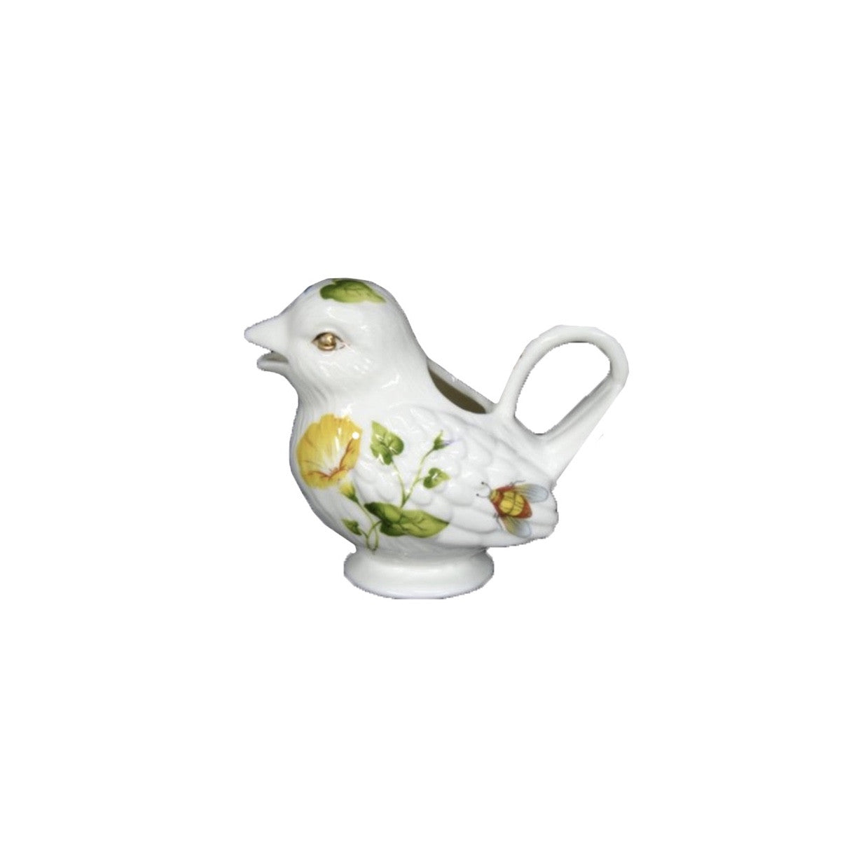 Floral Bird Creamer, JLB-J L Bradshaws, Putti Fine Furnishings