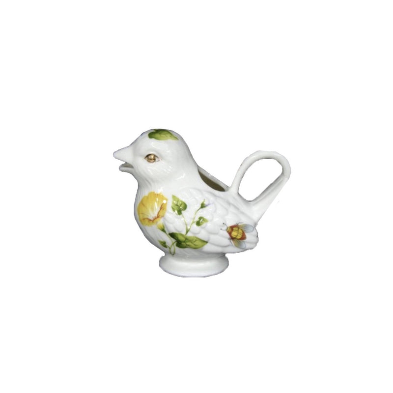 Floral Bird Creamer, JLB-J L Bradshaws, Putti Fine Furnishings