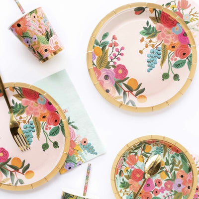 Rifle Paper Co. Garden Party Large Paper Plates  | Le Petite Putti