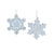 "Aqua Snowflake" Christmas