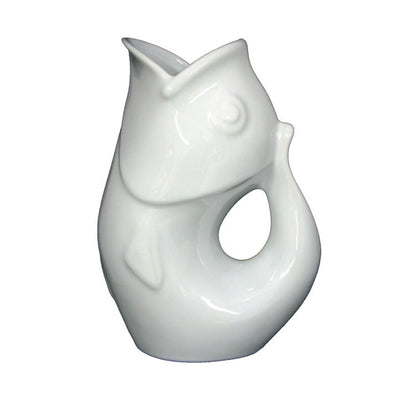 White GurglePot Gurgle Pot Pitcher | Putti Fine Furnishings Canada