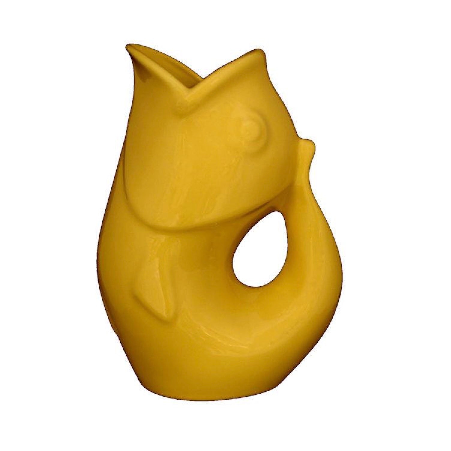 Mustard GurglePot Gurgle Pot Pitcher| Putti Fine Furnishings Canada