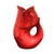 Red GurglePot Gurgle Pot Pitcher | Putti Fine Furnishings Canada