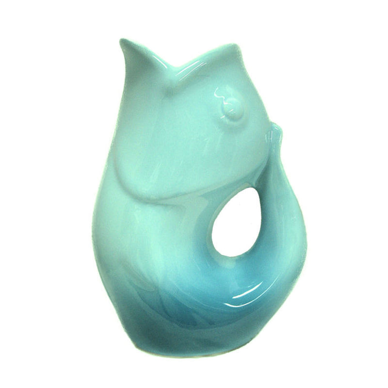 Ombre Blue GurglePot GurglePot Pitcher | Putti Fine Furnishings Canada