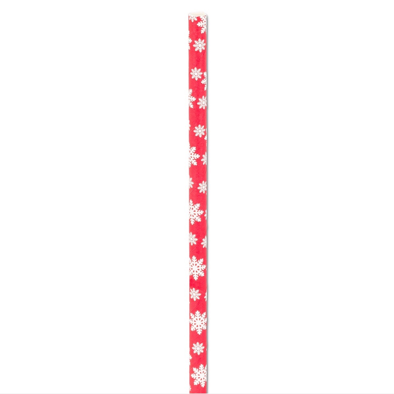 Straws with Snowflake Print - Box of 100 | Putti Celebrations