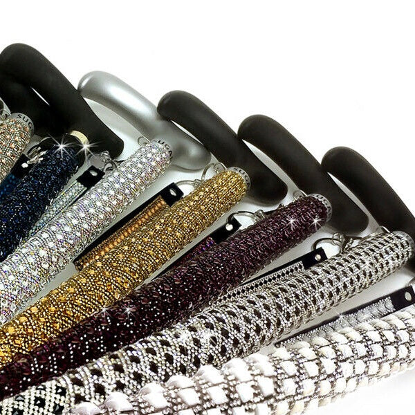 Jacquline Kent "Sugar Cane" Adjustable AB Crystal Medical Cane Putti