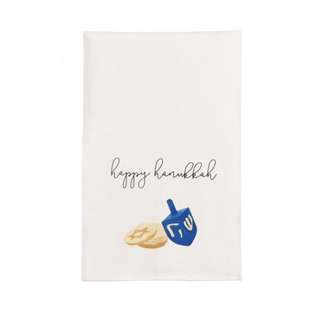 Dreidel Hanukkah Hand Towel | Putti Hanukkah Celebrations Canada