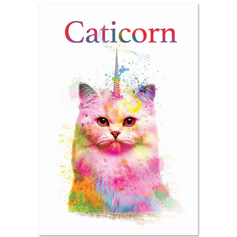 Nobleworks Caticorn Birthday Greeting Card | Putti Celebrations