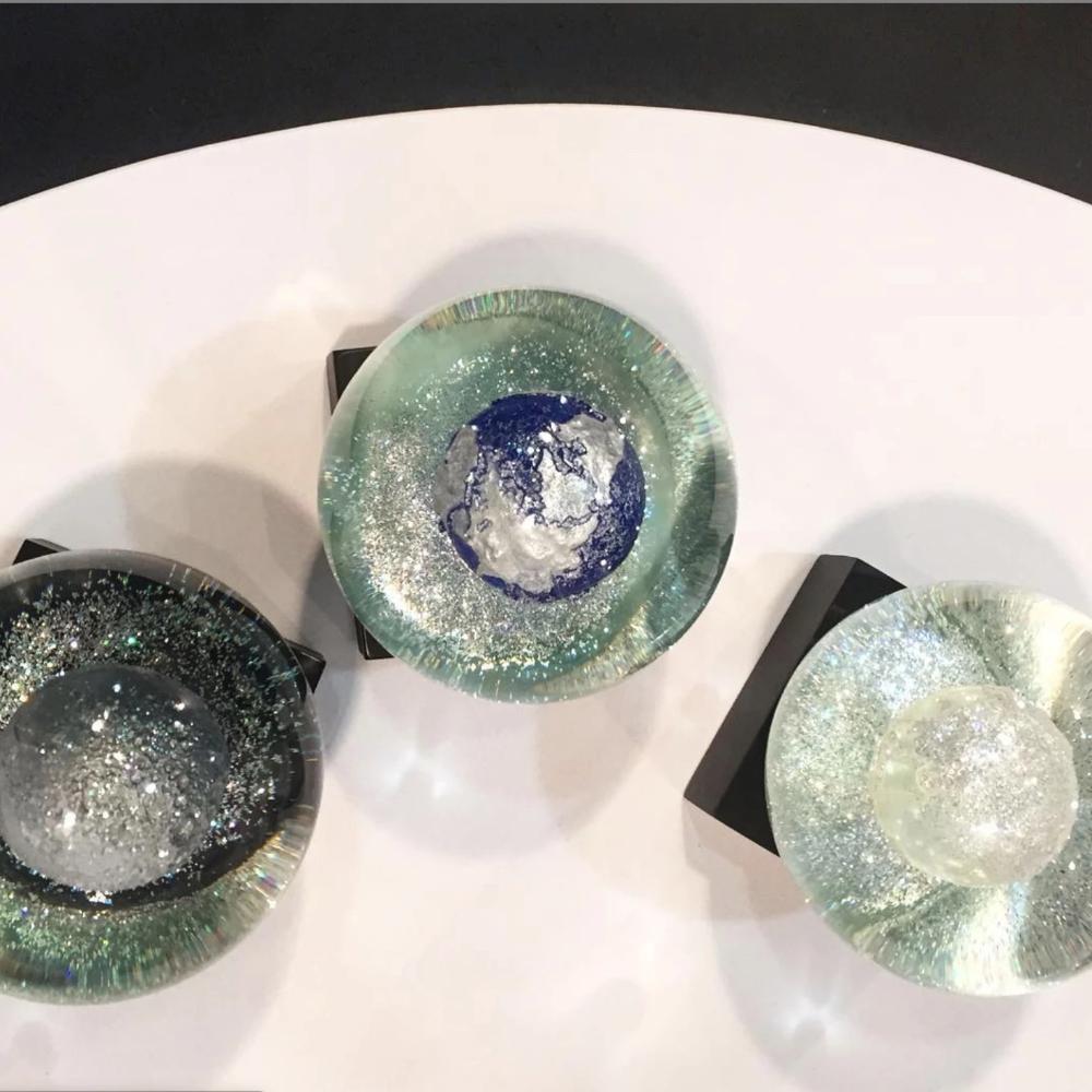 CoolSnowGlobes | Blue Earth Cool Snow Globe | Putti Celebrations Canada