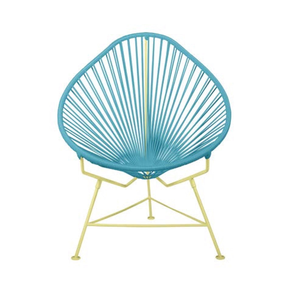 Acapulco Chair - Custom Color on Yellow Frame