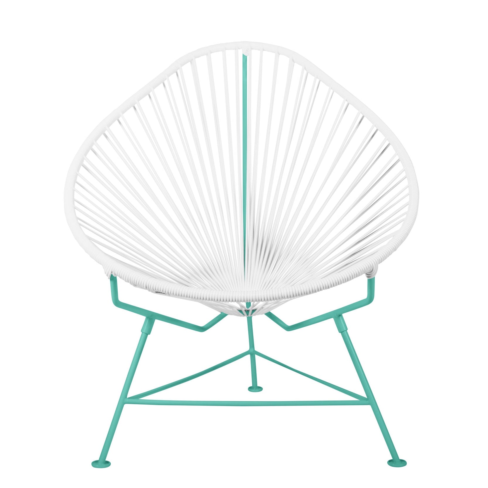 Acapulco Chair - Custom Color on Aqua Blue Frame