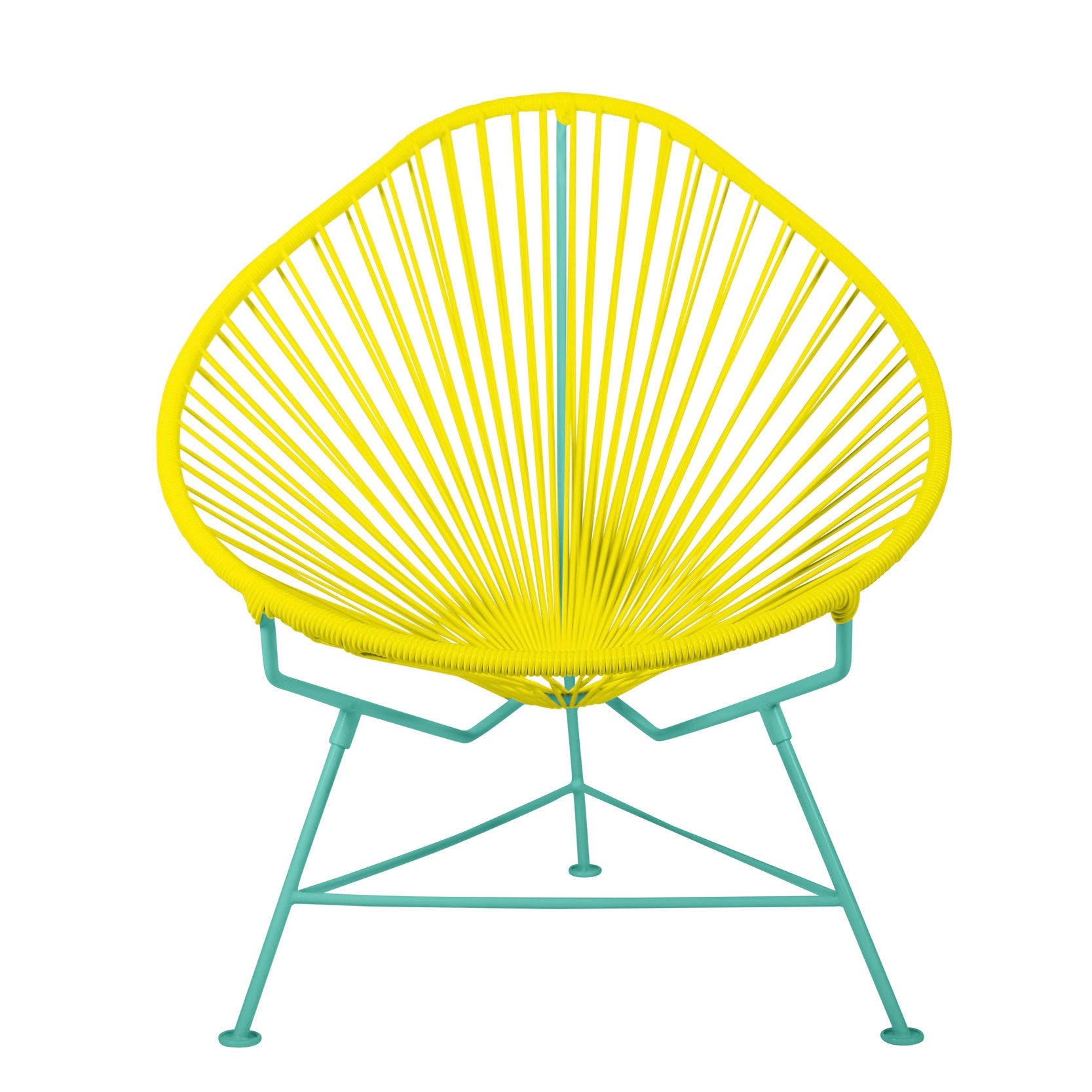Acapulco Chair - Custom Color on Aqua Blue Frame