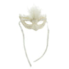 White Feather Crow Mask | Putti Celebrations