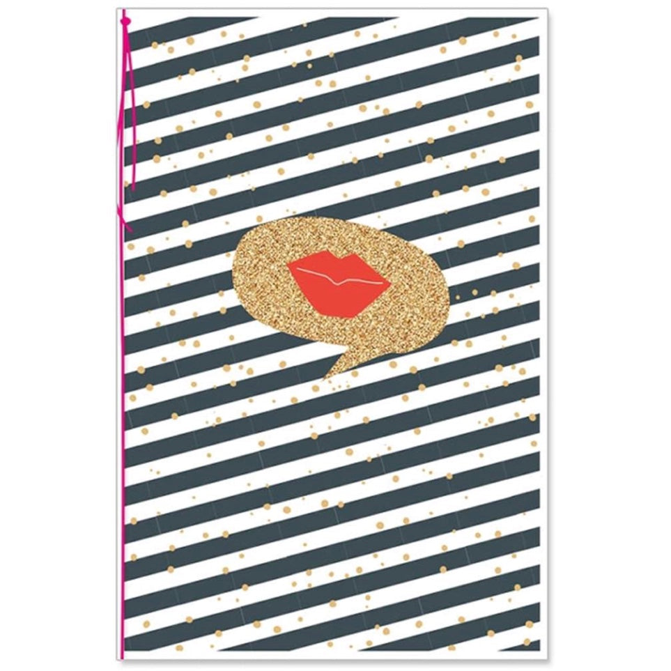 Hot Lips Greeting Card