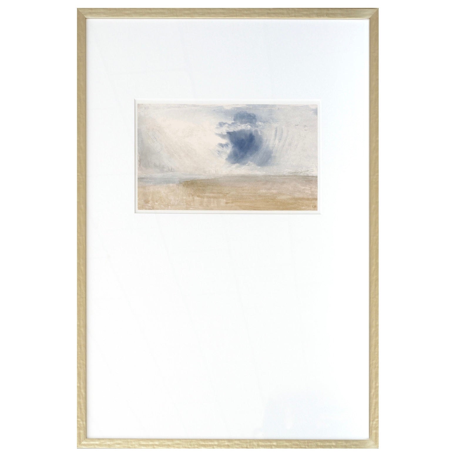  Turner "Seascape" Framed Print - Cobalt III, Cel Arts Studio, Putti Fine Furnishings