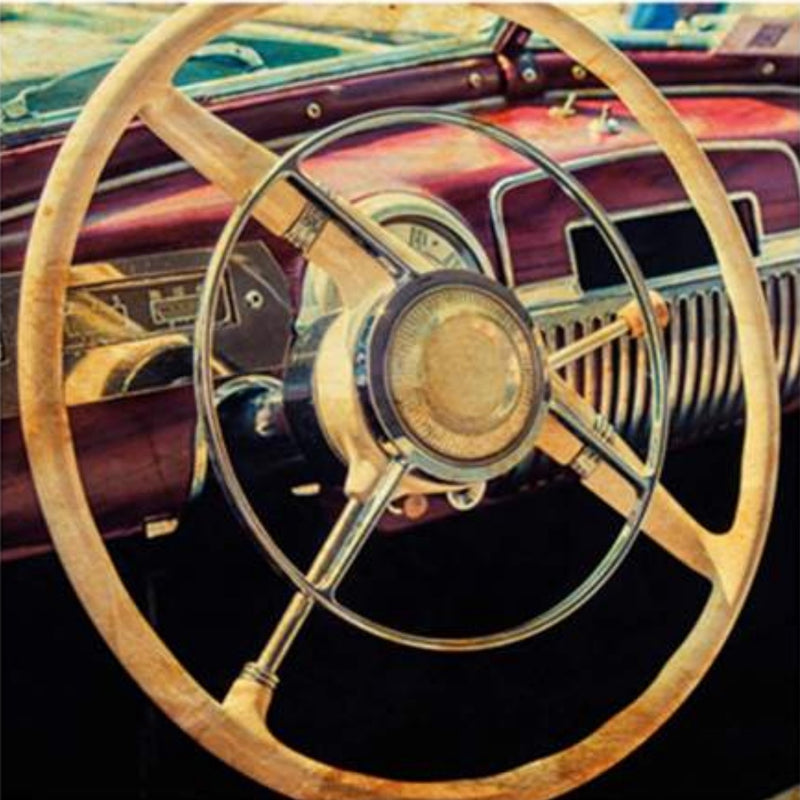 Vintage Car Greeting Card